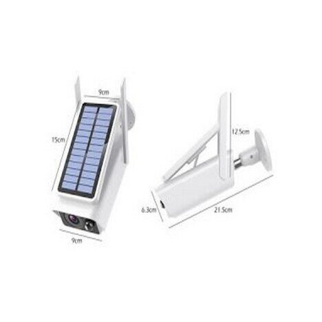 Camera de supraveghere IP Wireless HD cu panou solar