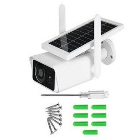 Camera de supraveghere IP Wireless HD cu panou solar